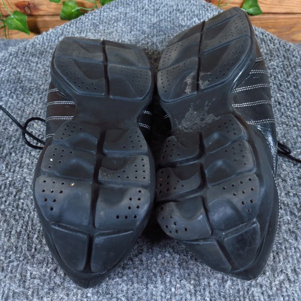Nine West Faina Womens Oxford Shoes Size 6 Walking Comfort Black Leather